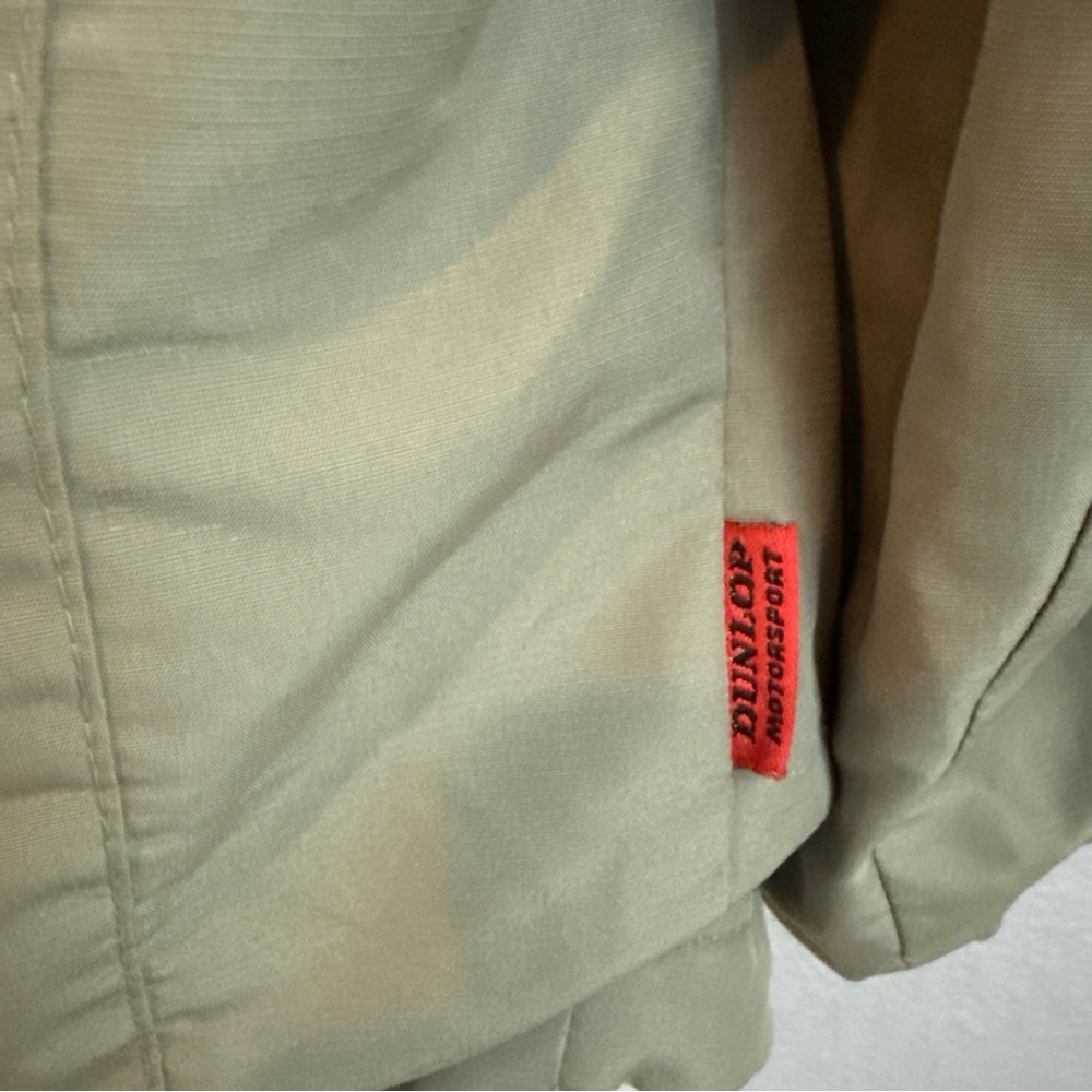 Tan Performance Jacket With Red Lining - image 6